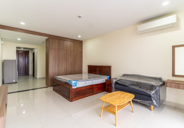 48 Sqm Studio Serviced Apartment For Rent - Tuek Thla, Phnom Penh thumbnail