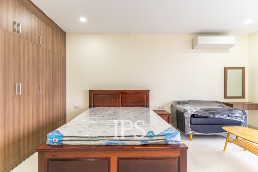48 Sqm Studio Serviced Apartment For Rent - Tuek Thla, Phnom Penh
