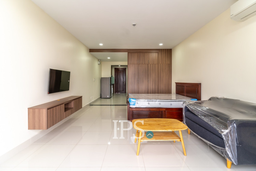 48 Sqm Studio Serviced Apartment For Rent - Tuek Thla, Phnom Penh