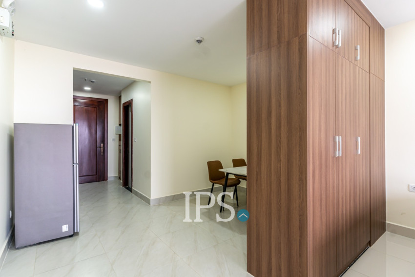 48 Sqm Studio Serviced Apartment For Rent - Tuek Thla, Phnom Penh