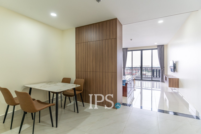 48 Sqm Studio Serviced Apartment For Rent - Tuek Thla, Phnom Penh