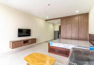 48 Sqm Studio Serviced Apartment For Rent - Tuek Thla, Phnom Penh thumbnail
