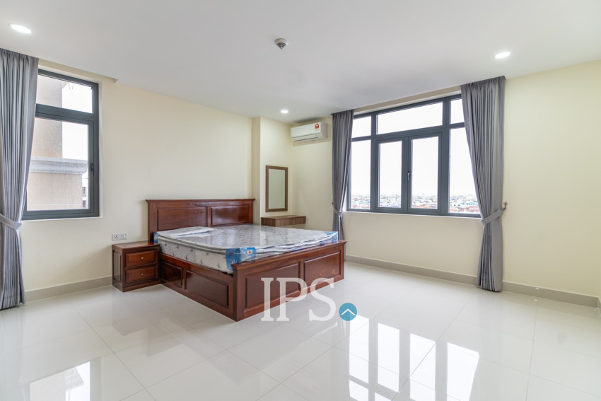 62 Sqm Studio Serviced Apartment For Rent - Tuek Thla, Phnom Penh