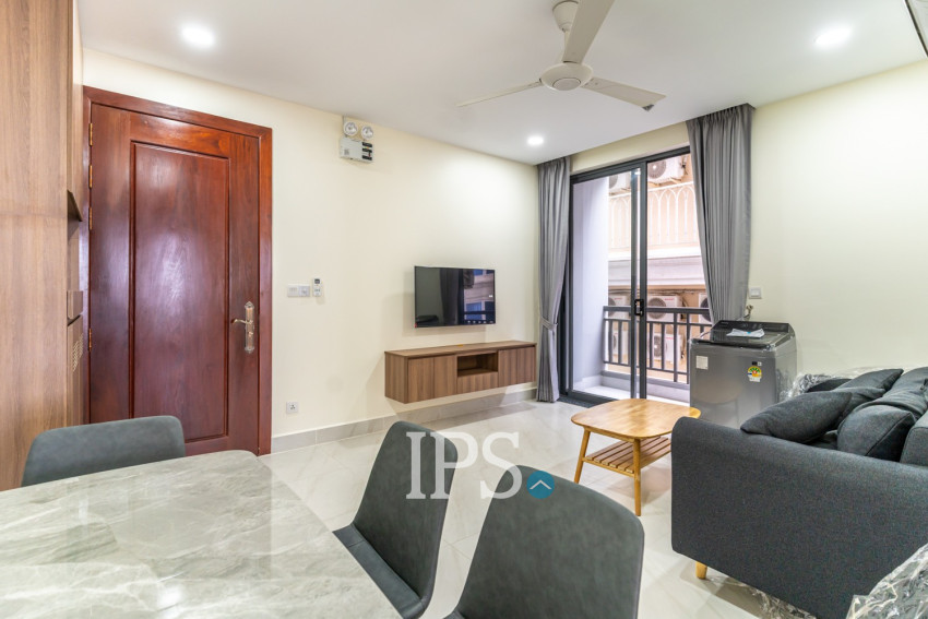 62 Sqm Studio Serviced Apartment For Rent - Tuek Thla, Phnom Penh