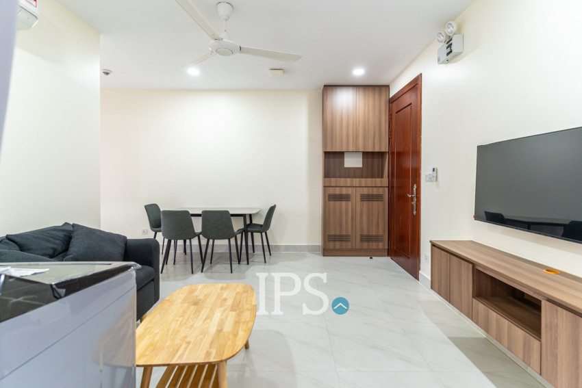 62 Sqm Studio Serviced Apartment For Rent - Tuek Thla, Phnom Penh