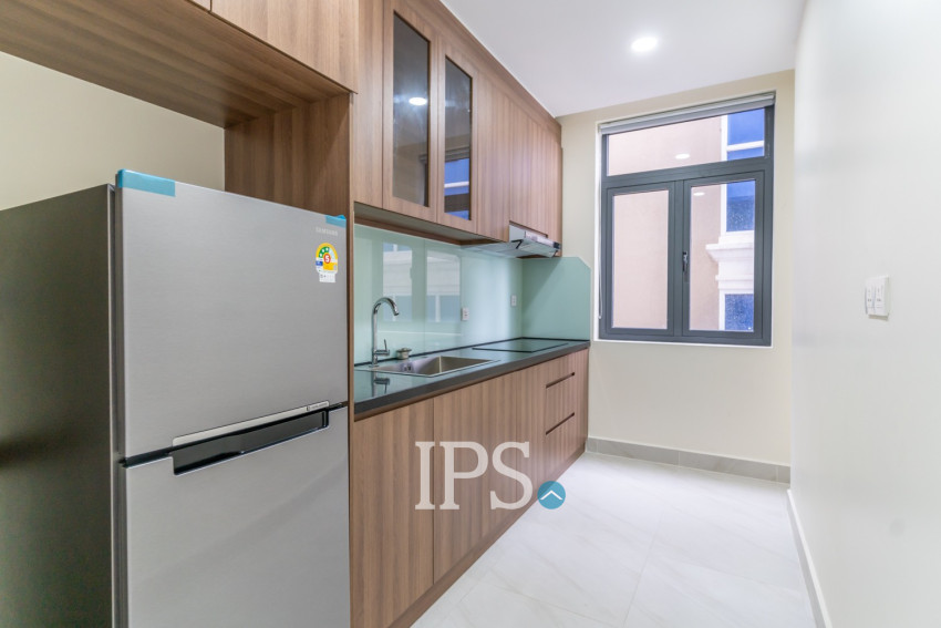 62 Sqm Studio Serviced Apartment For Rent - Tuek Thla, Phnom Penh