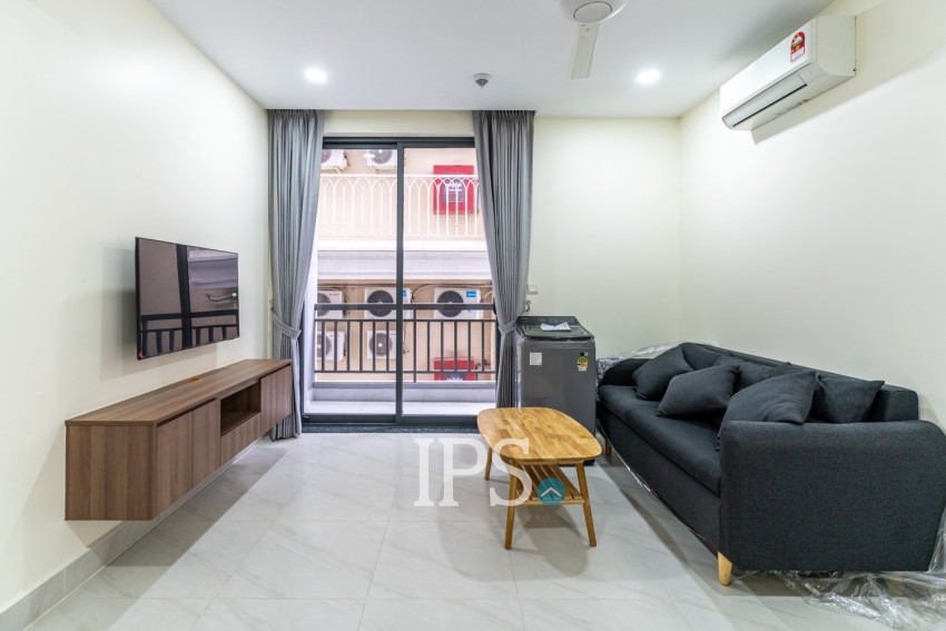 62 Sqm Studio Serviced Apartment For Rent - Tuek Thla, Phnom Penh