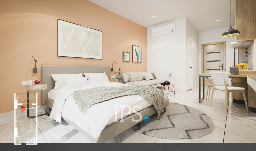 Studio Condo for Sale in Sihanoukville  LZ Sea View Premium