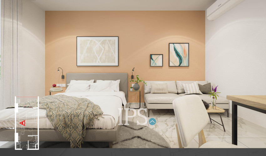 Studio Condo for Sale in Sihanoukville  LZ Sea View Premium
