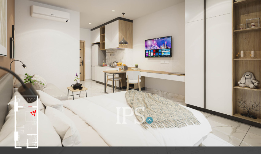 Studio Condo for Sale in Sihanoukville  LZ Sea View Premium