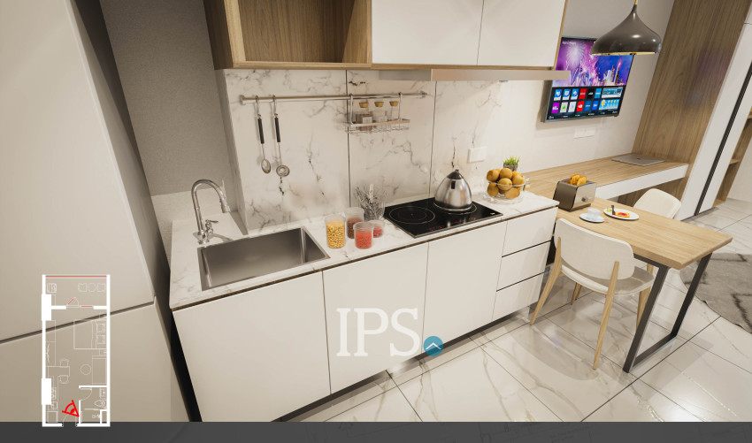 Studio Condo for Sale in Sihanoukville  LZ Sea View Premium