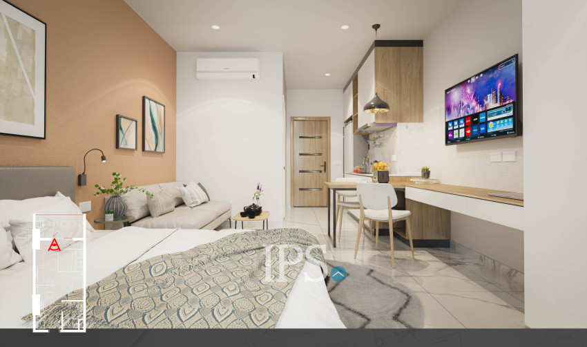 Studio Condo for Sale in Sihanoukville  LZ Sea View Premium