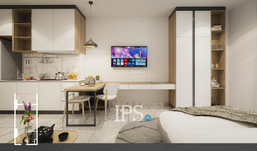 Studio Condo for Sale in Sihanoukville  LZ Sea View Premium