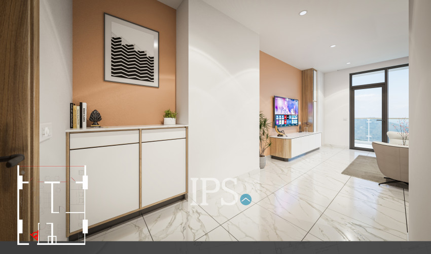 1 Bedroom Condo for Sale in Sihanoukville  LZ Sea View Premium
