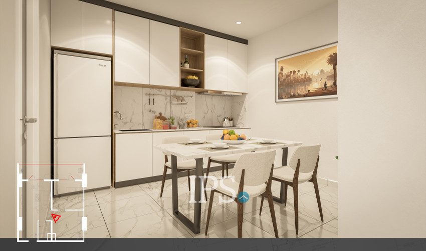 1 Bedroom Condo for Sale in Sihanoukville  LZ Sea View Premium
