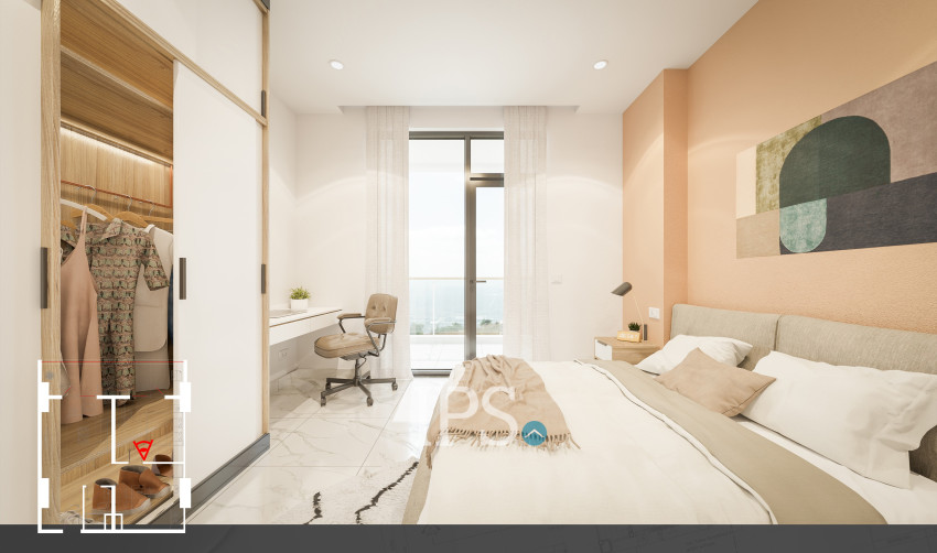 1 Bedroom Condo for Sale in Sihanoukville  LZ Sea View Premium