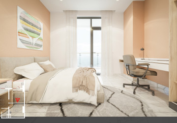 2 Bedroom Condo for Sale in Sihanoukville  LZ Sea View Premium thumbnail