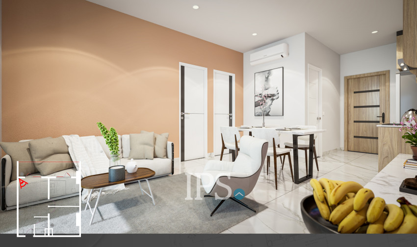 2 Bedroom Condo for Sale in Sihanoukville  LZ Sea View Premium