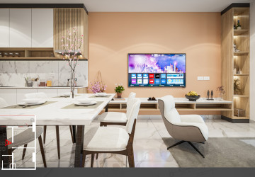 2 Bedroom Condo for Sale in Sihanoukville  LZ Sea View Premium thumbnail