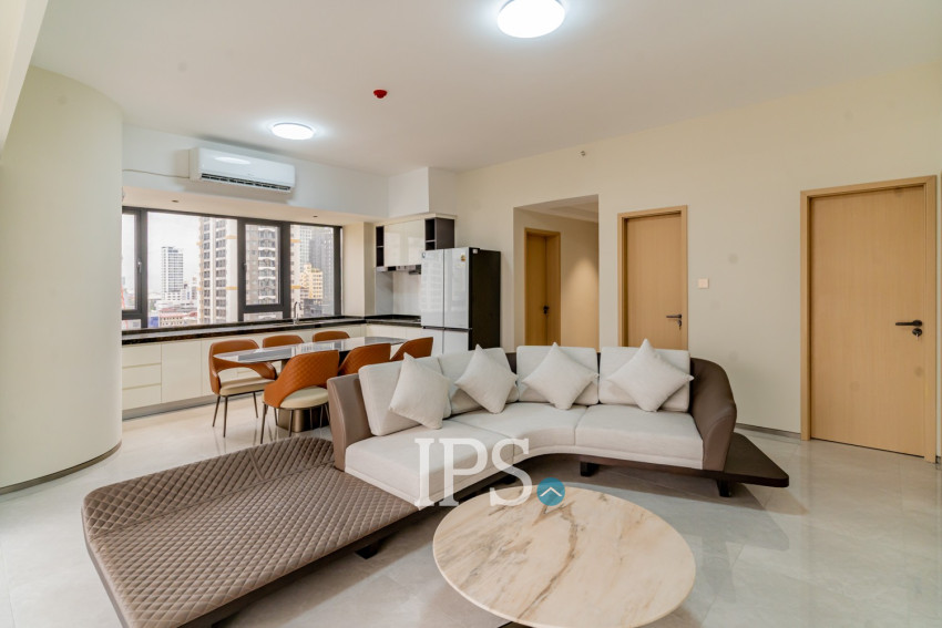 3 Bedroom Condo For Rent - Le Conde, BKK1, Phnom Penh