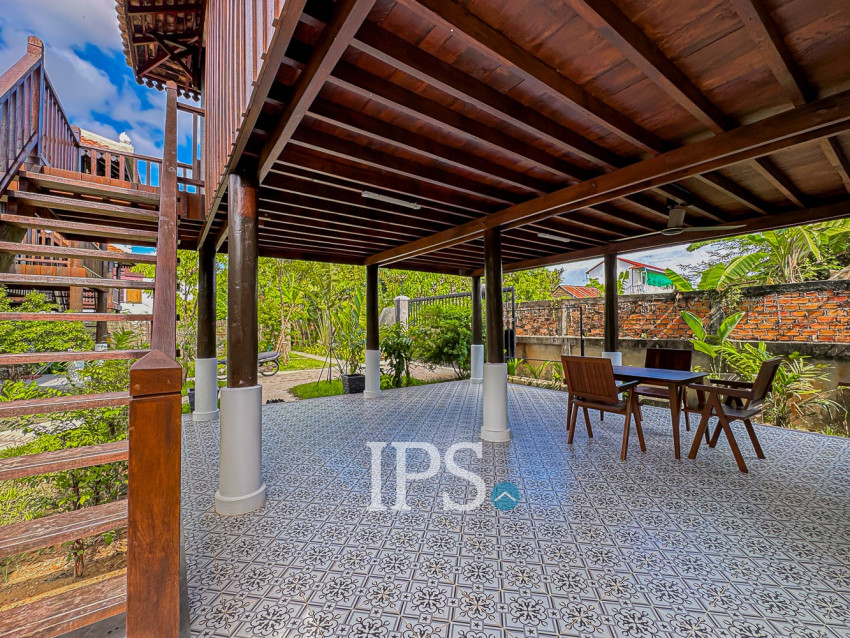 1 Bedroom Wooden House For Rent - Sala Kamreuk, Siem Reap