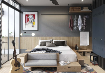 1 Bedroom Condo For Sale Type A-Odom Living, Tonle Bassac, Phnom Penh thumbnail