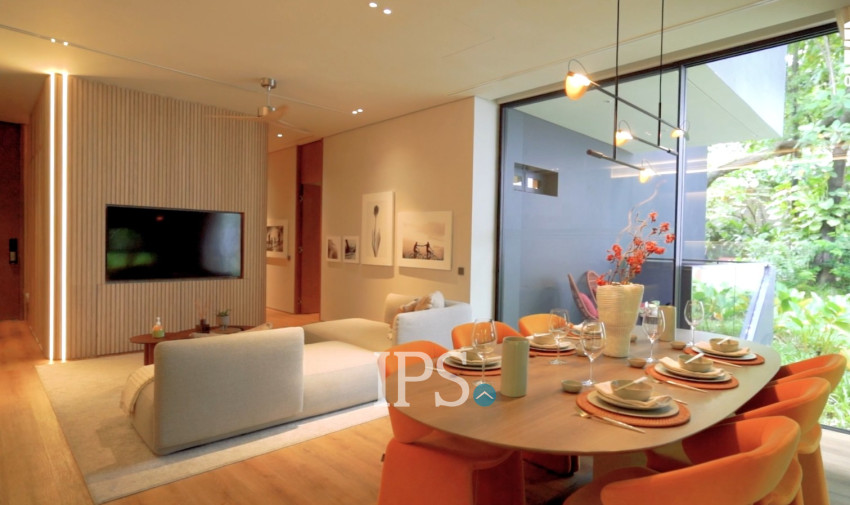 1 Bedroom Condo For Sale Type A-Odom Living, Tonle Bassac, Phnom Penh