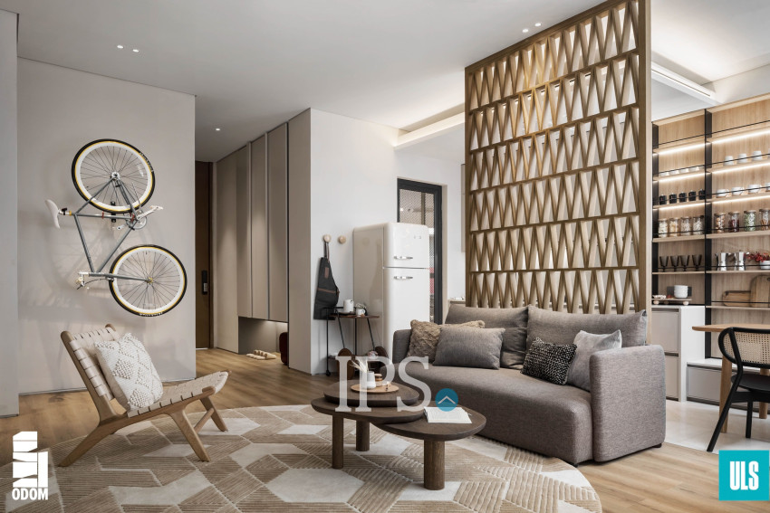 2 Bedroom Condo For Sale Type 2D-Odom Living, Tonle Bassac, Phnom Penh