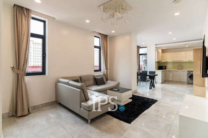 2 Bedroom Serviced Apartment  For Rent - Wat Phnom, Phnom Penh