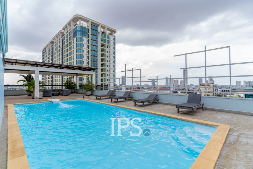 2 Bedroom Serviced Apartment  For Rent - Wat Phnom, Phnom Penh