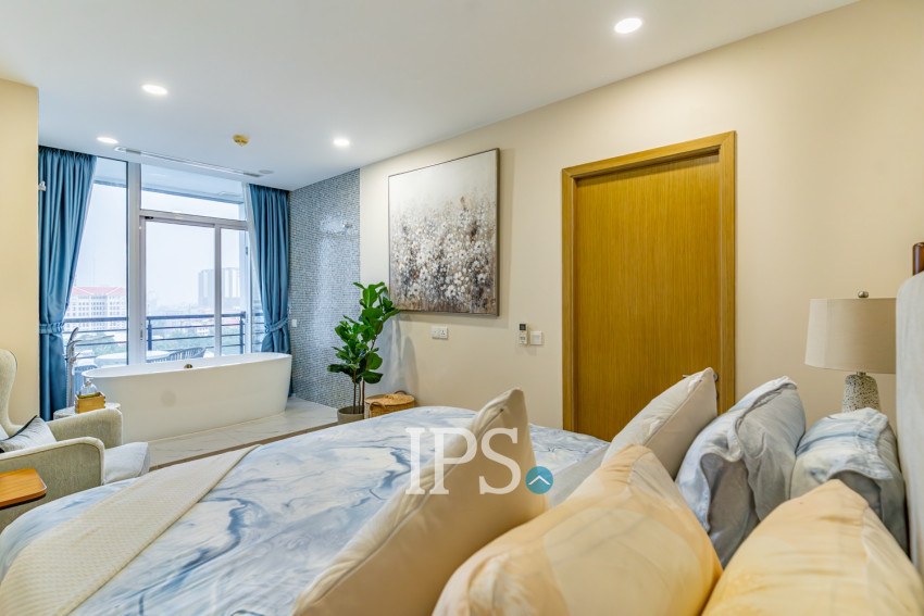 1 Bedroom Condo For Sale - The Penthouse , Tonle Bassac, Phnom Penh