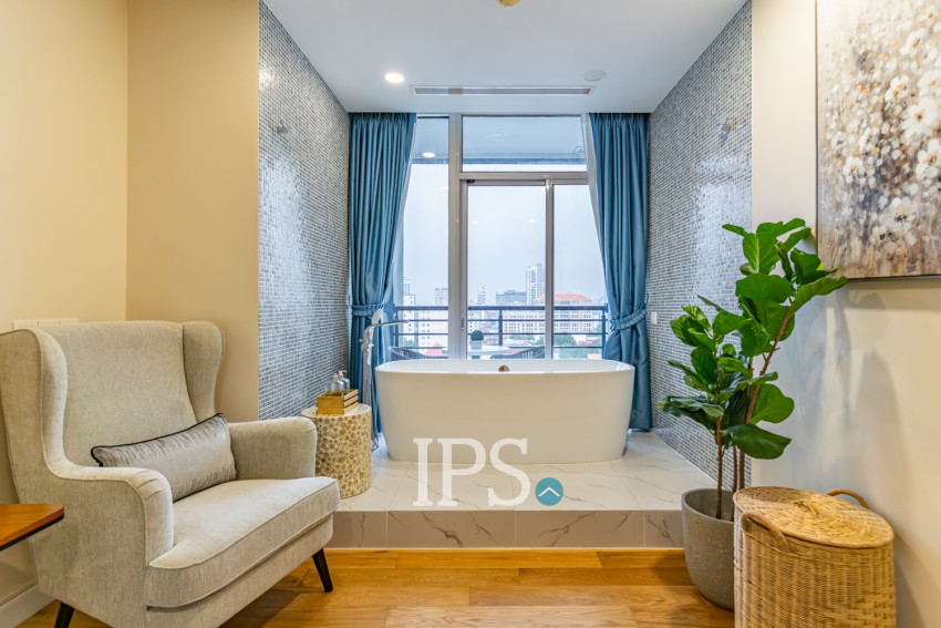 1 Bedroom Condo For Sale - The Penthouse , Tonle Bassac, Phnom Penh