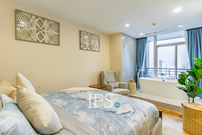 1 Bedroom Condo For Sale - The Penthouse , Tonle Bassac, Phnom Penh