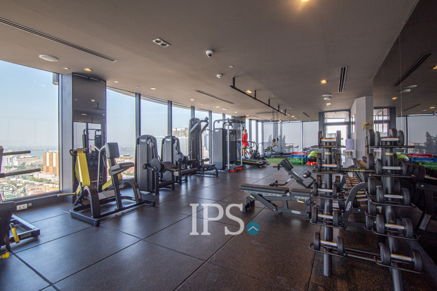 1 Bedroom Condo For Sale - The Penthouse , Tonle Bassac, Phnom Penh
