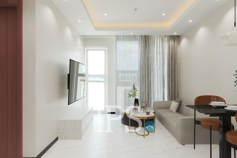 1 Bedroom Condo For Sale - Diamond Bay Garden, Tonle Bassac, Phnom Penh