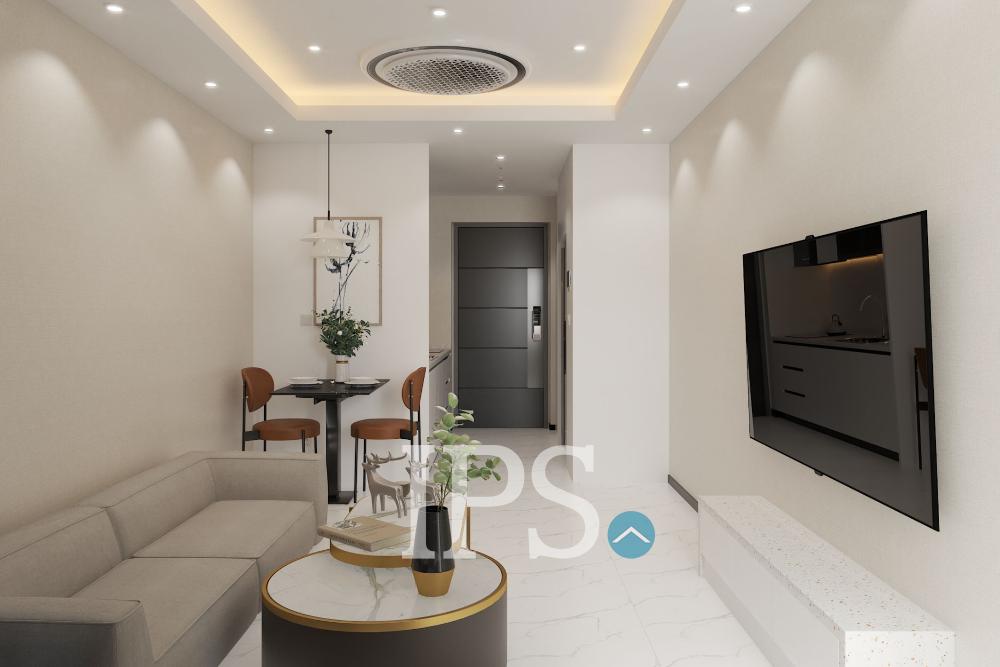 1 Bedroom Condo For Sale - Diamond Bay Garden, Tonle Bassac, Phnom Penh