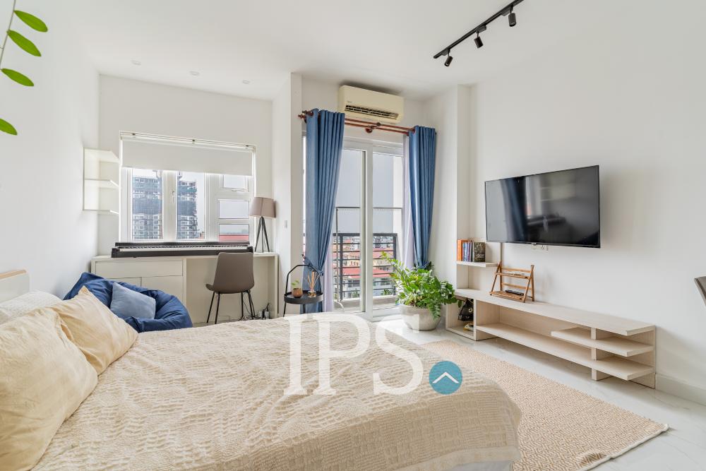 8th Floor 33Sqm Studio Apartment For Sale – PS Crystal, Phnom Penh