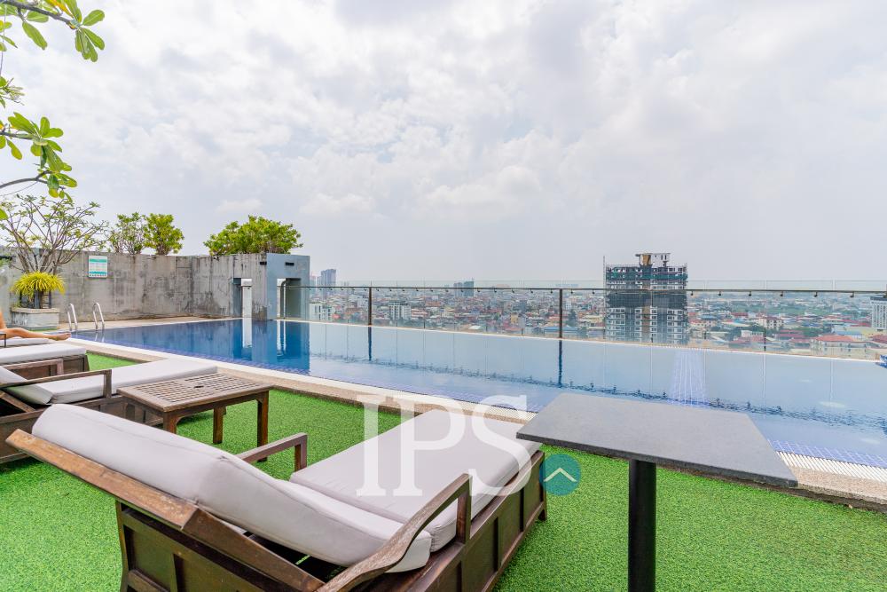 8th Floor 33Sqm Studio Apartment For Sale – PS Crystal, Phnom Penh - Image 24