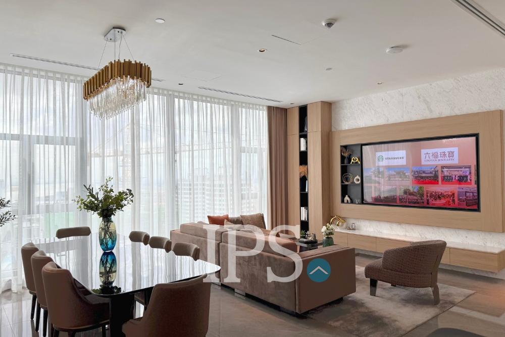 33rd Floor Premium Residence 3 Bedroom Condo For Sale - UC88, BKK1, Phnom Penh