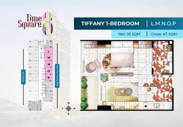 27th Floor 1-Bedroom Condo for Sale – Time Square 8, Phnom Penh - Image 4