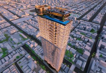 26th Floor 1 Bedroom Condo for Sale – Time Square 8, Phnom Penh photo 6