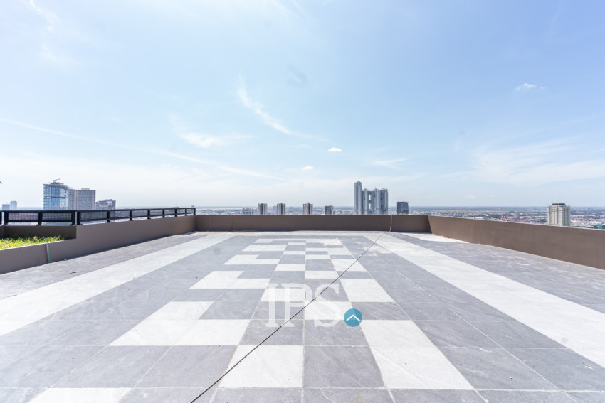 16th Floor Loft 1 Bedroom Condo For Sale - L Tower, Beoung Tumpun 2, Phnom Penh