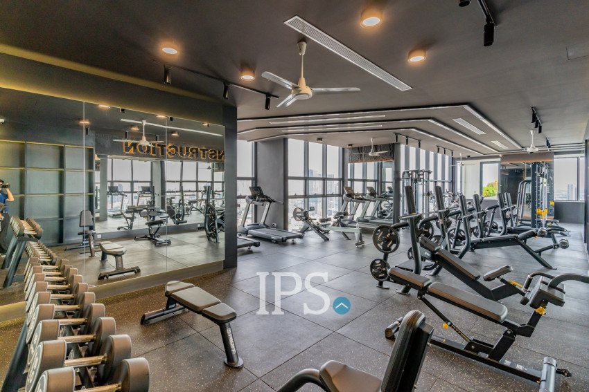 16th Floor Loft 1 Bedroom Condo For Sale - L Tower, Beoung Tumpun 2, Phnom Penh