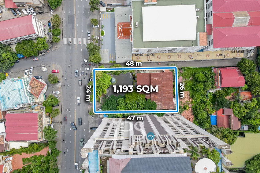 1,193 Sqm Commercial Space For Rent - Tonle Bassac, Phnom Penh