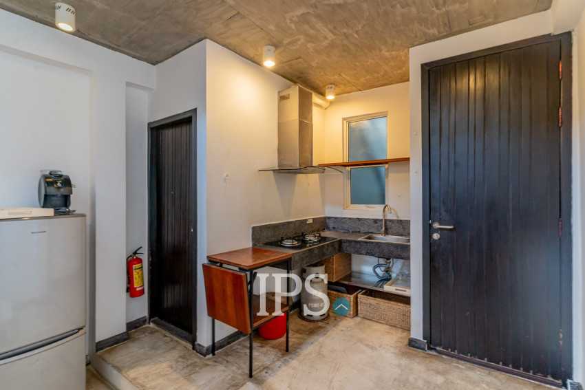 Triplex 1 Bedroom Serviced Apartment For Rent - Chey Chumneah, Phnom Penh