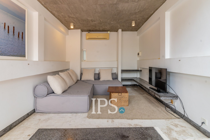 Triplex 1 Bedroom Serviced Apartment For Rent - Chey Chumneah, Phnom Penh