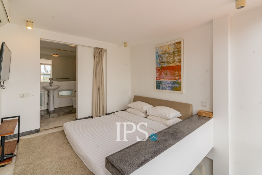 Triplex 1 Bedroom Serviced Apartment For Rent - Chey Chumneah, Phnom Penh