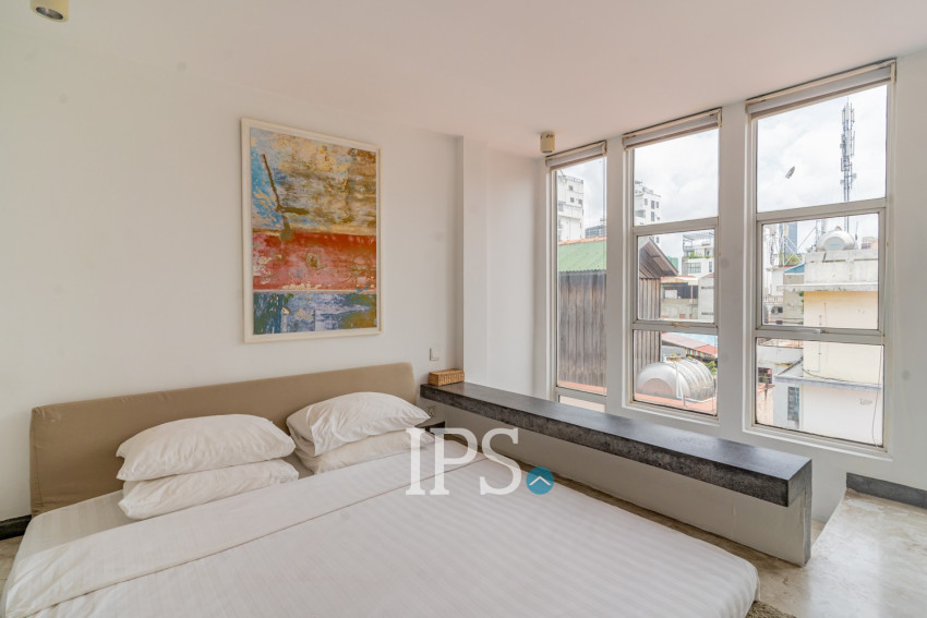 Triplex 1 Bedroom Serviced Apartment For Rent - Chey Chumneah, Phnom Penh