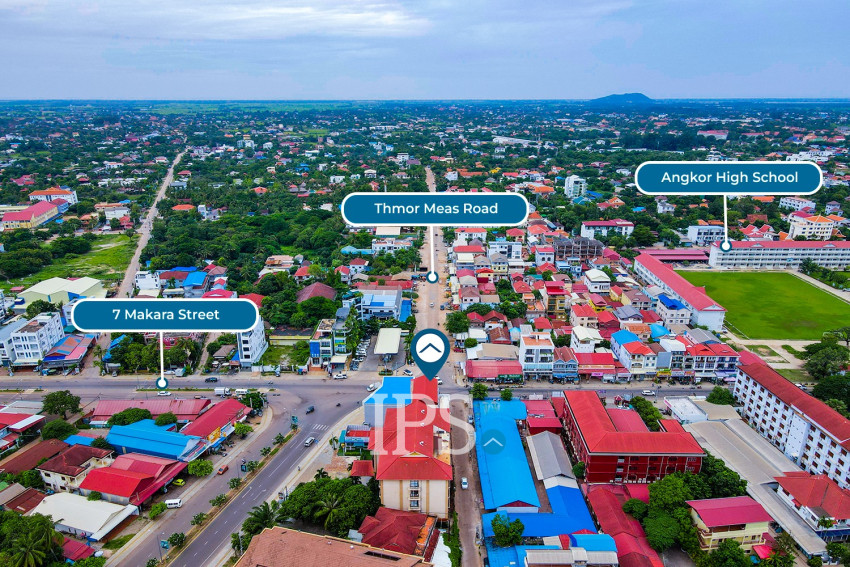 3 Bedroom Shophouse For Rent - Sala Kamreuk, Siem Reap