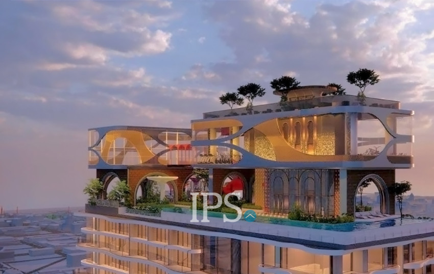 3 Bedroom Condo For Sale - Type A Time Square 8 Condominium - Near Russian Market, Phnom Penh